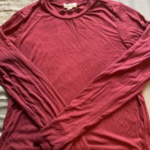 Maroon long sleeve